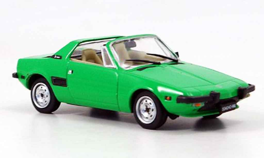 Fiat X 1/9 1/43 Edison grun 1972 diecast model cars