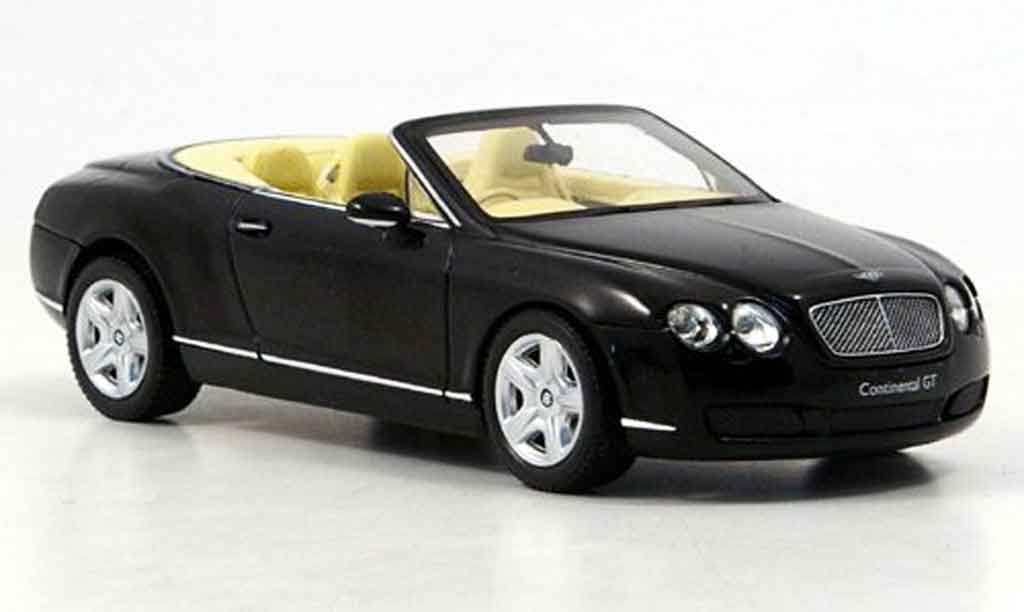 Bentley Continental GTC 1/43 Minichamps GTC black 2006 diecast model cars