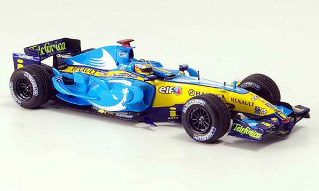 Renault F1 1/43 Minichamps f1 team r26 alonso gp frankreich 2006 diecast model cars