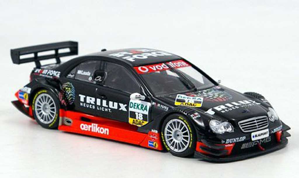 Mercedes Classe C DTM 1/43 Minichamps DTM No.18 Mucke Motorsport Saison 2007 diecast model cars
