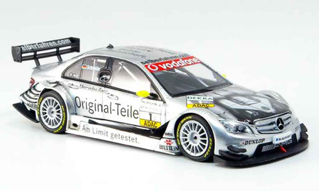 Mercedes Classe C 1/43 Minichamps AMG Schneider DTM 2007 diecast model cars