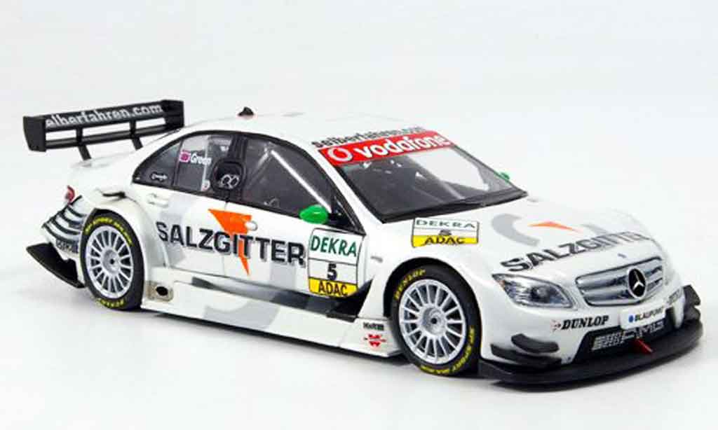 Mercedes Classe C 1/43 Minichamps AMG Green DTM 2007 diecast model cars
