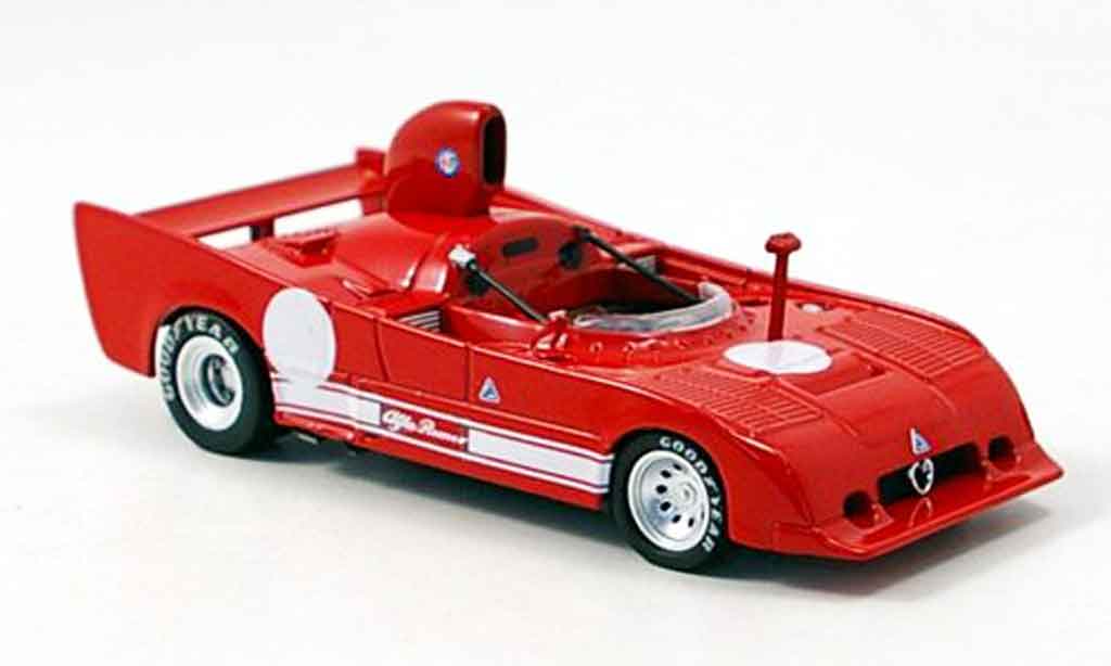 Alfa Romeo 33.3 1977 1/43 M4 1977 sc prova red diecast model cars