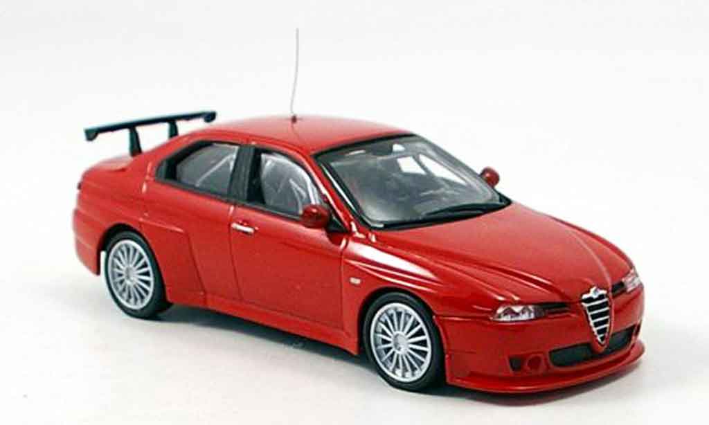 Alfa Romeo 156 GTA WTCC 1/43 M4 GTA WTCC prova red 2006 diecast model cars
