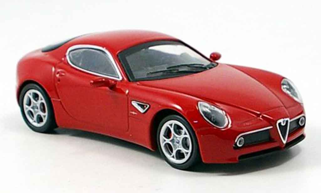 Alfa Romeo 8C Competizione 1/43 M4 Competizione red 2007 diecast model cars