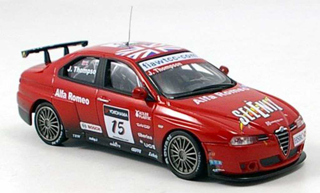 Alfa Romeo 156 GTA WTCC 1/43 M4 GTA WTCC No. 15 J. Thompson WTCC 2007 diecast model cars