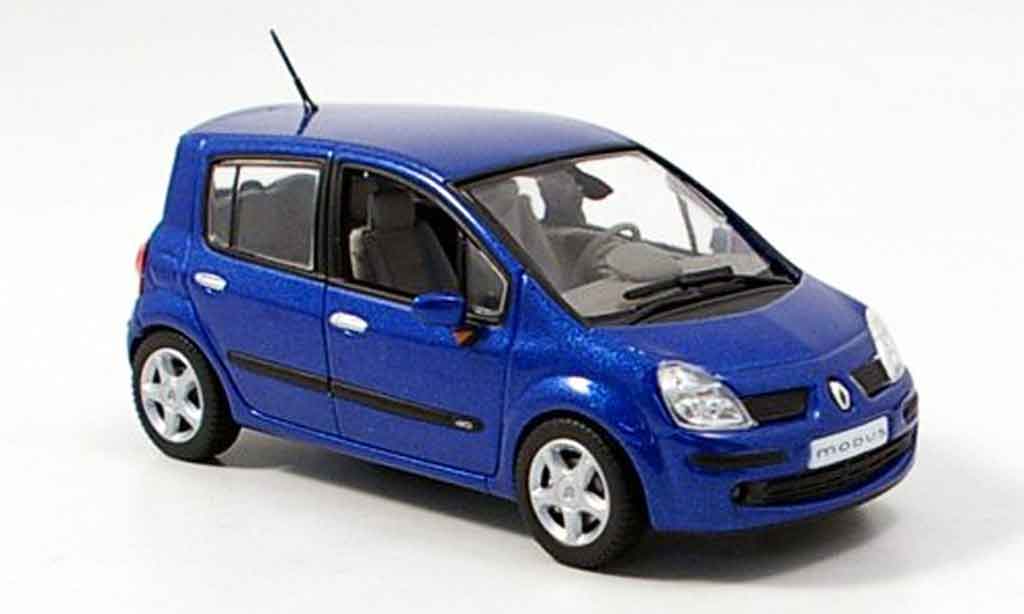 Renault Modus 1/43 Norev blue 2006 diecast model cars