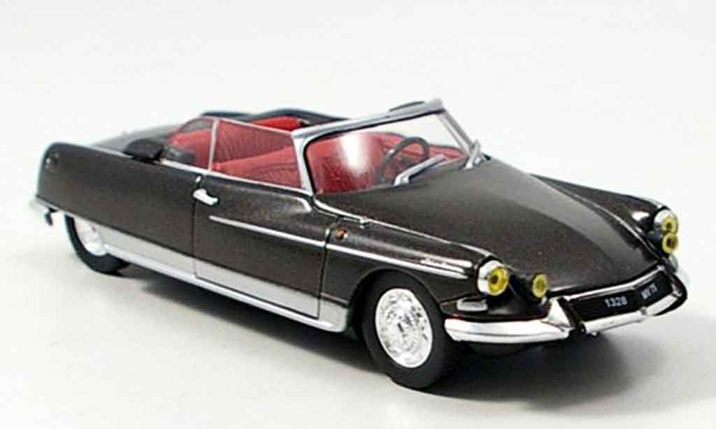 Citroen DS 21 1/43 Norev 21 cabriolet palm beach grey 1966 diecast model cars
