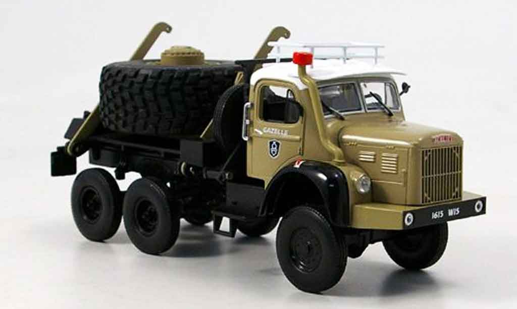 Berliet GBC 1/43 Norev 8 6x6 Porte Roue de Secours 1959 diecast model cars