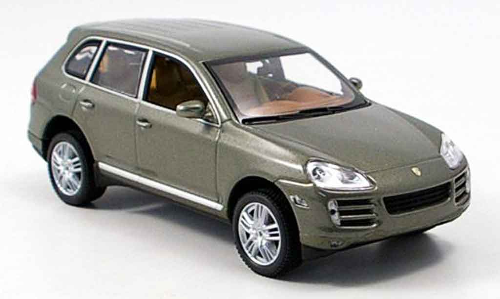 Porsche Cayenne S 1/43 Minichamps S grun diecast model cars
