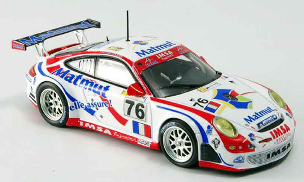 Porsche 997 GT3 RSR 1/43 Minichamps GT3 RSR 2007 IMSA Le Mans diecast model cars