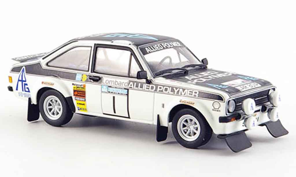 Ford Escort RS 1800 1/43 Minichamps RS 1800 Sieger RAC Rally 1975 MK2 diecast model cars