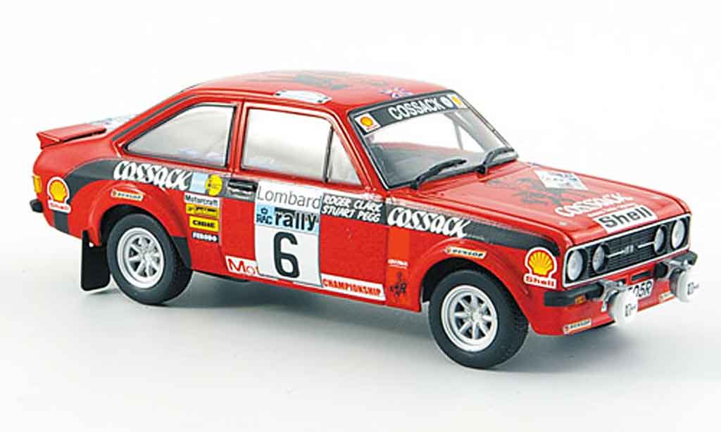 Ford Escort RS 1800 1/43 Minichamps RS 1800 No.6 Sieger RAC Rally 1976 MK2 diecast model cars
