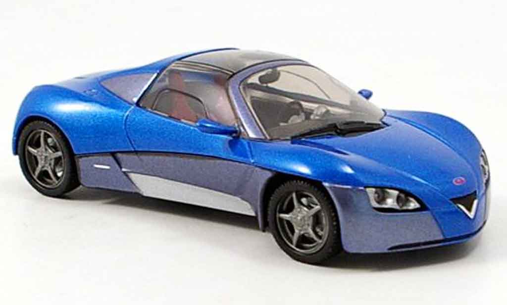 Venturi Fetish 1/43 Norev blue grey concept diecast model cars