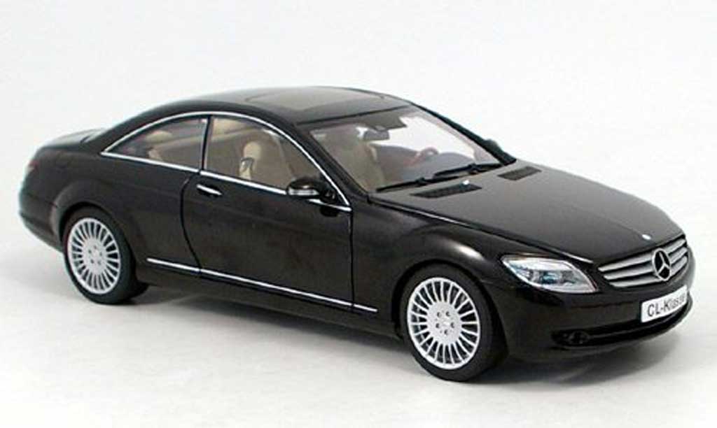 Mercedes Classe CL 1/18 Autoart (c 216) black 2006 diecast model cars