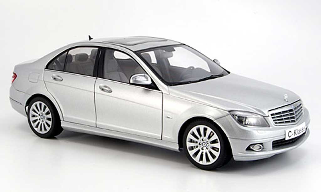 Mercedes Classe C 1/18 Autoart berline (w 204) elegance grey diecast model cars