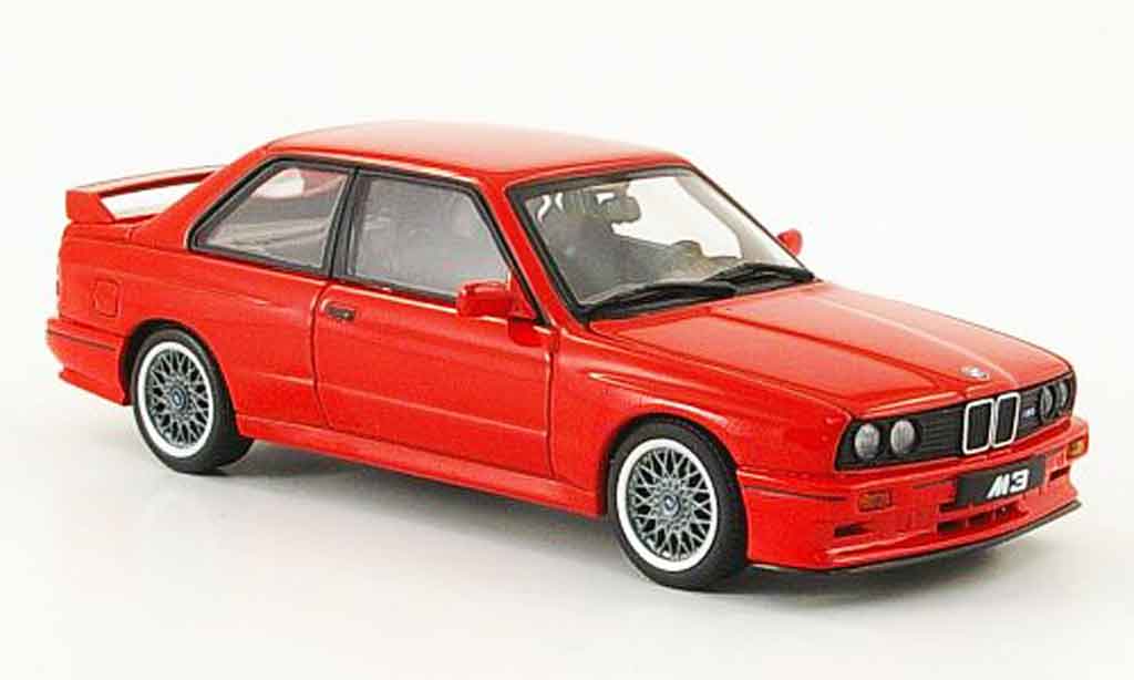 Bmw M3 E30 1/43 Autoart E30 Sport Evolution red 1990 diecast model cars