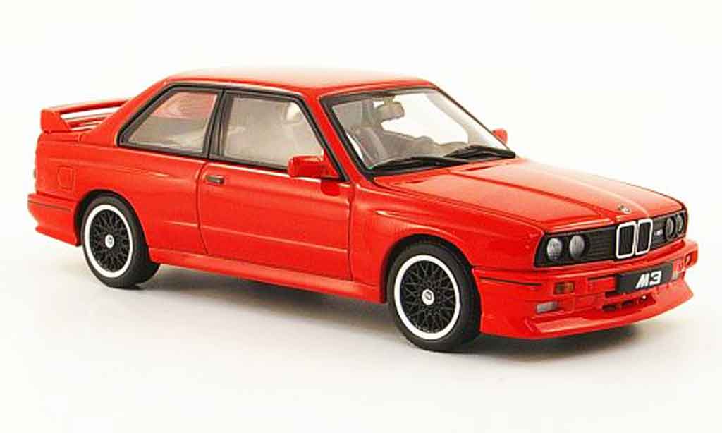 Bmw M3 E30 1/43 Autoart E30 Evolution Cecotto Edition red 1989 diecast model cars