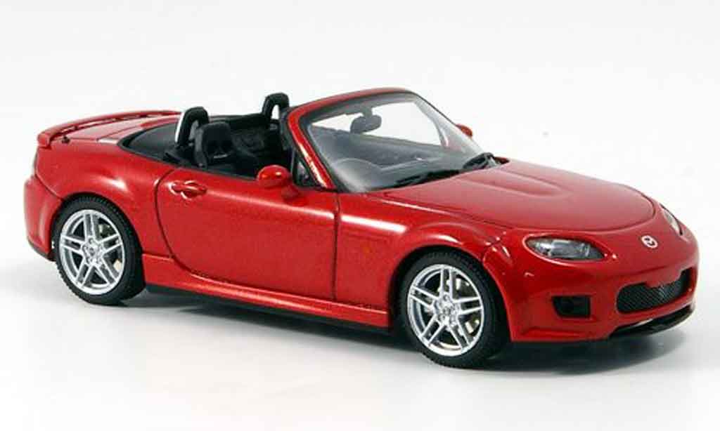 Mazda MX5 2006 1/43 Autoart 2006 MX 5 red RHD diecast model cars