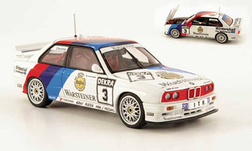 Bmw M3 E30 1/43 Autoart E30 No.3 J.Cecotto DTM 1991 diecast model cars