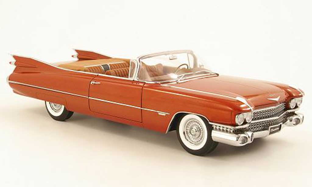 Cadillac Serie 62 1/18 Autoart Convertible brown 1959 diecast model cars