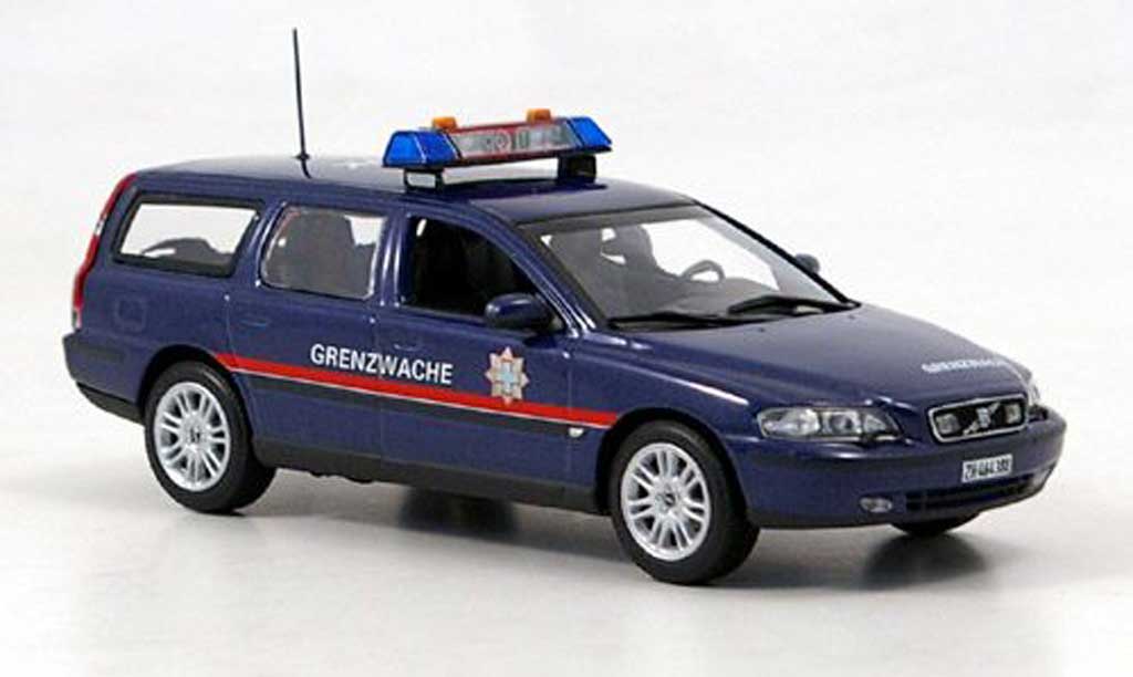 Volvo V70 1/43 Minichamps Grenzwache (CH) 1998 diecast model cars