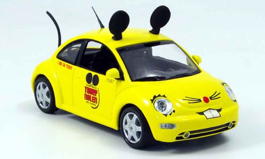 Volkswagen New Beetle 1/43 Minichamps truly nolen pest control diecast model cars