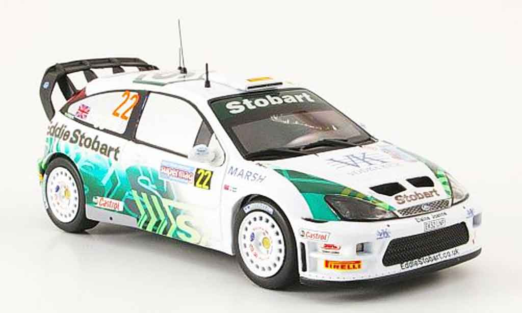 Ford Focus RS WRC 1/43 IXO RS WRC No.22 Higgins Agnew Rally Italien 2005 diecast model cars