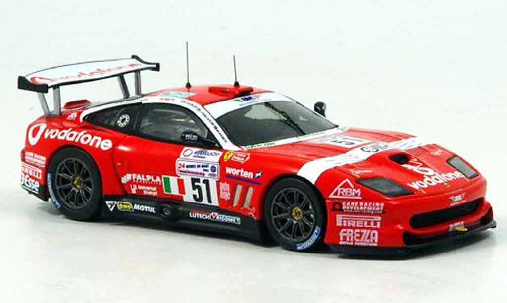 Ferrari 550 Maranello 1/43 IXO Maranello no.51 le mans 2005 diecast model cars