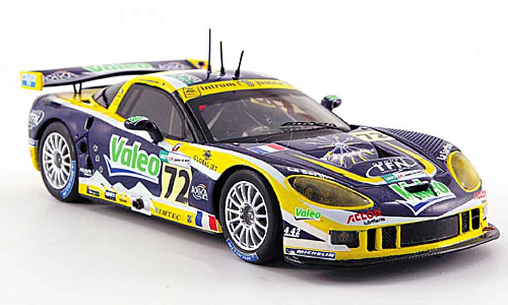 Chevrolet Corvette C6 1/43 Spark C6 R No.72 Valeo 24h Le Mans 2007 diecast model cars