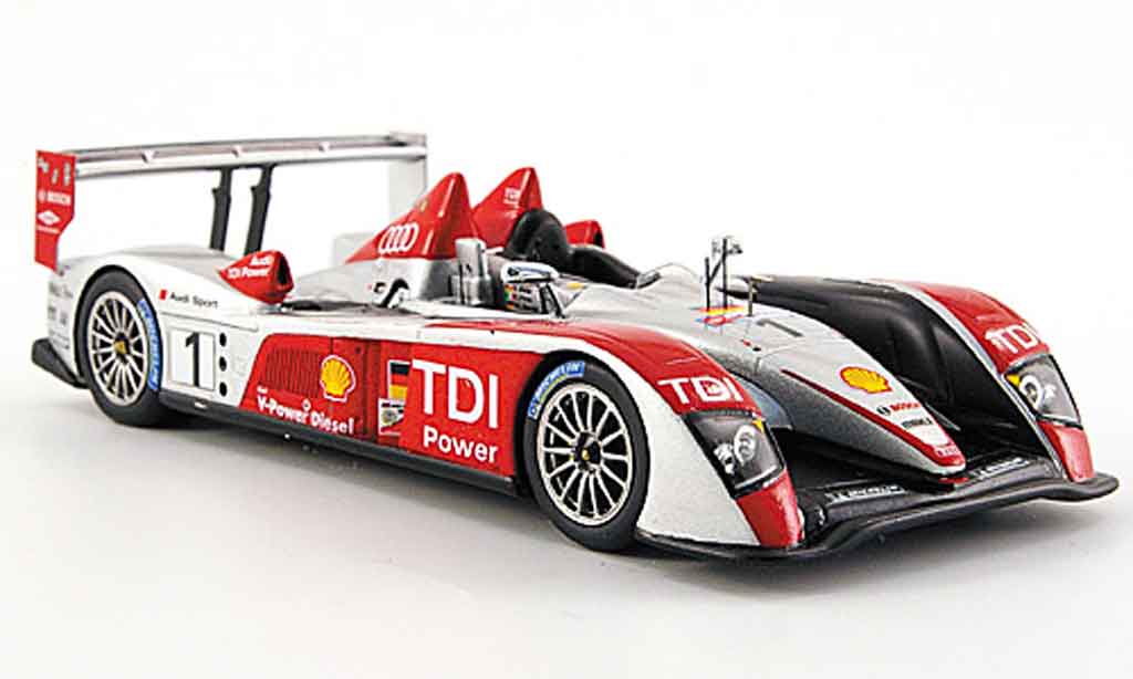 Audi R10 2007 1/43 Spark 2007 TDI No.1 Sport 24h Le Mans diecast model cars