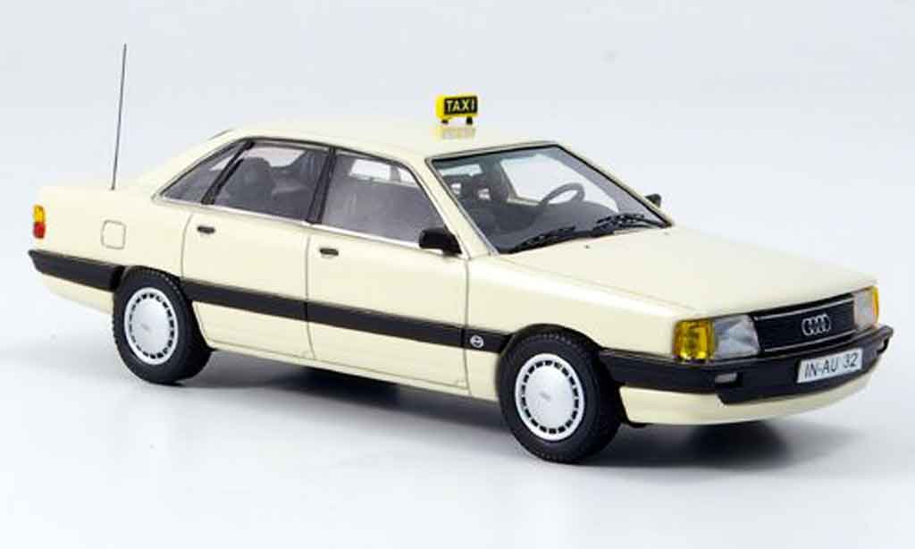 Audi 100 1/43 Neo (Typ44) Taxi Deutschland 1982 diecast model cars