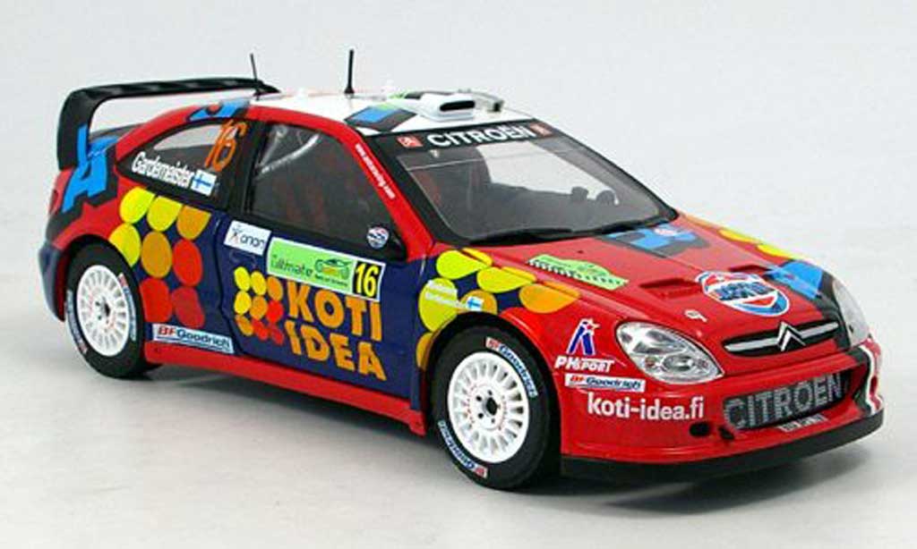 Citroen Xsara WRC 2006 1/18 Sun Star WRC 2006 no.16 gardemeister diecast model cars