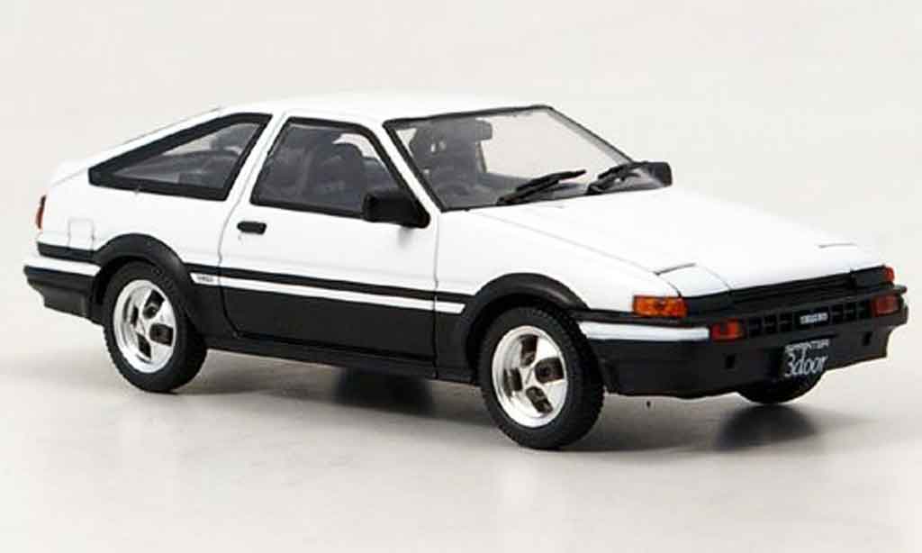 Toyota Trueno 1/43 Ebbro ae 86 white diecast model cars