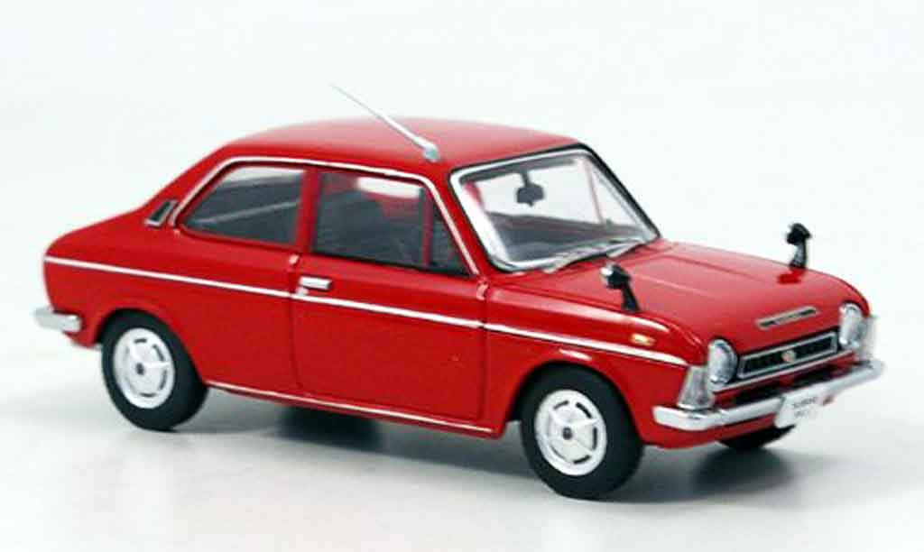 Subaru FF 1/43 Ebbro 1 1100 red 1969 diecast model cars