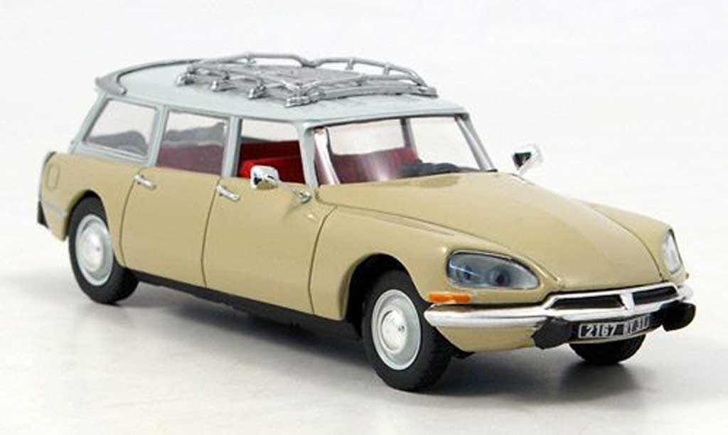 Citroen DS 23 1/43 Norev 23 Estate beige/white 1974 diecast model cars