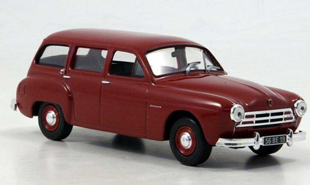 Renault Fregate 1/43 Norev red 1956 diecast model cars