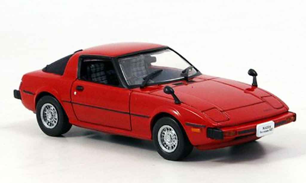 Mazda RX7 1978 1/43 Norev 1978 Savanna red 1978 diecast model cars