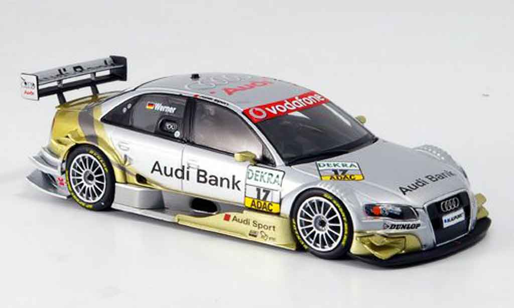 Audi A4 DTM 1/43 Minichamps DTM Werner Sport Team 2007 diecast model cars