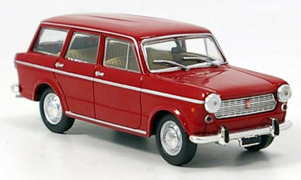 Fiat 1100 1/43 Starline R Familiare red 1966 diecast model cars