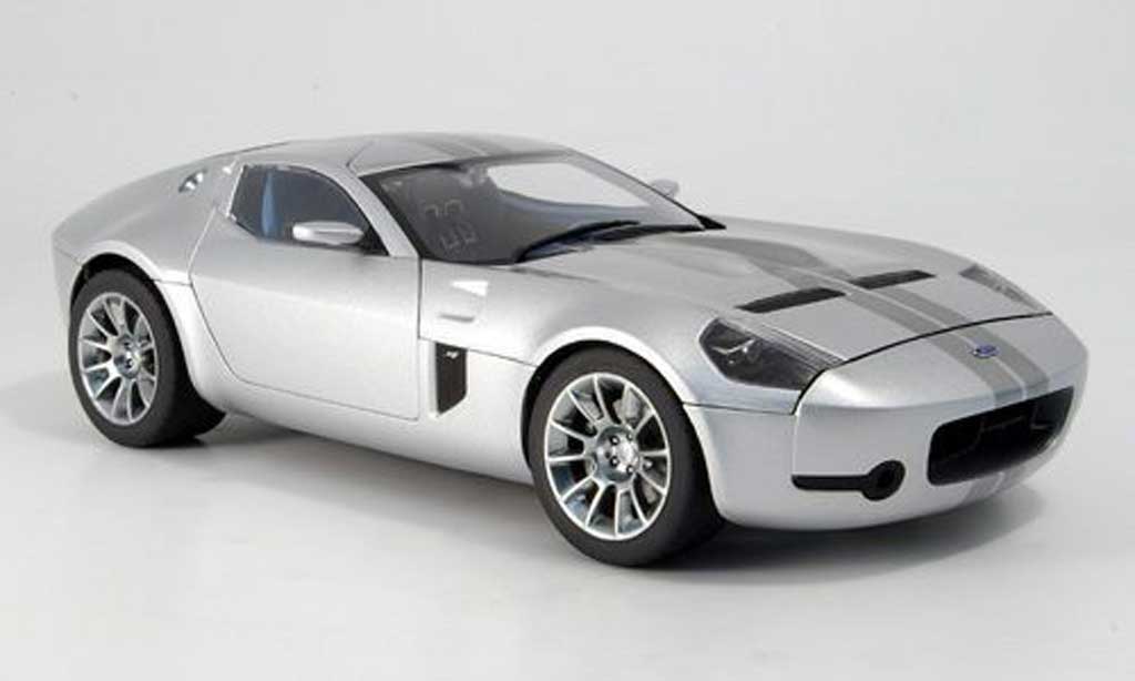 Shelby GR-1 1/18 Autoart concept grey avec bandes greys diecast model cars