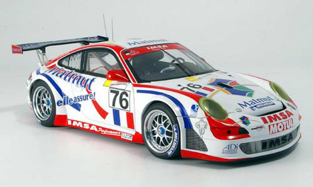 Porsche 997 GT3 RSR 1/18 Autoart GT3 RSR 2007 no.76 sieger gt2-klasse le mans diecast model cars