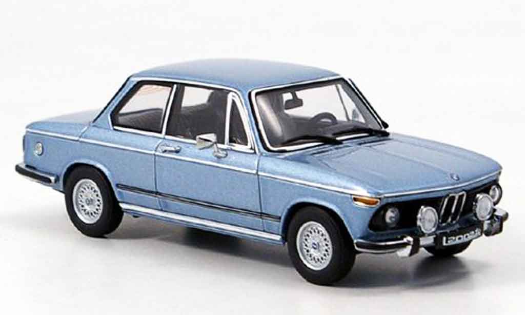 Bmw 2002 Tii 1/43 Autoart Tii tii L blue 1974 diecast model cars