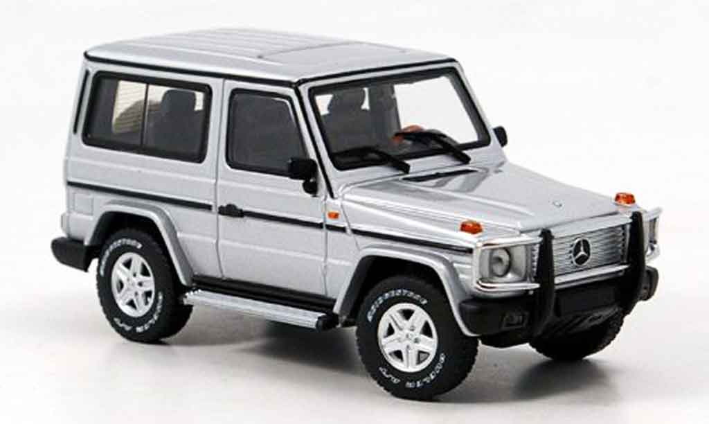 Mercedes Classe G 1/43 Autoart grey metallisee SWB 3turer diecast model cars