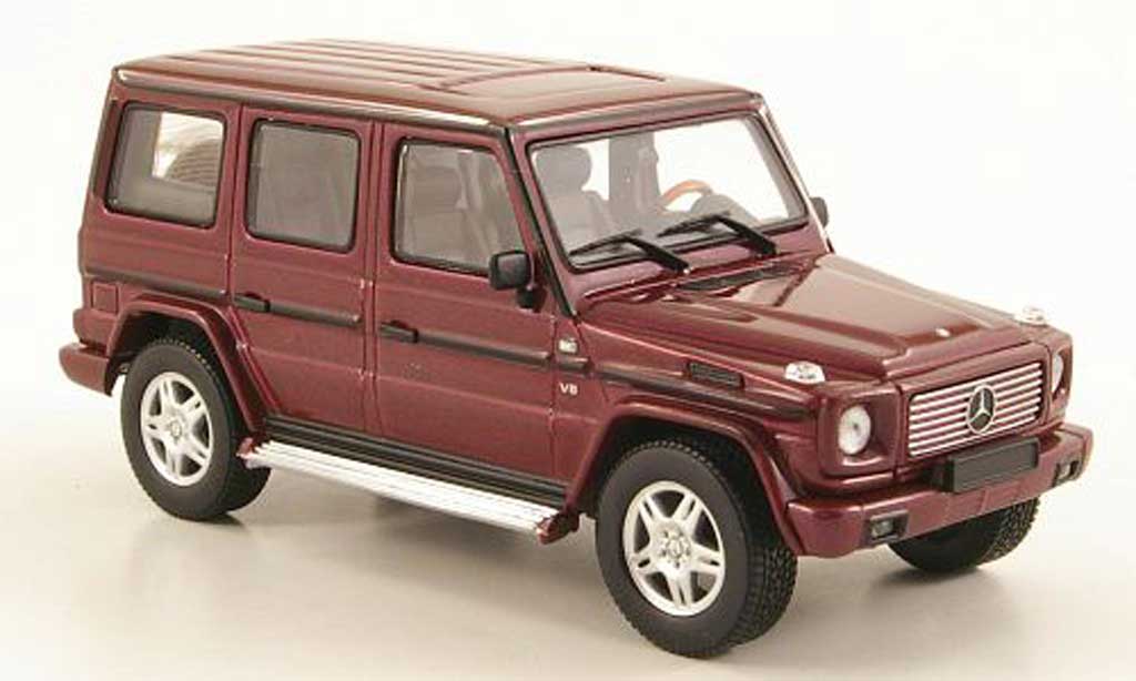 Mercedes Classe G 1/43 Autoart red LWB / 5-portes diecast model cars