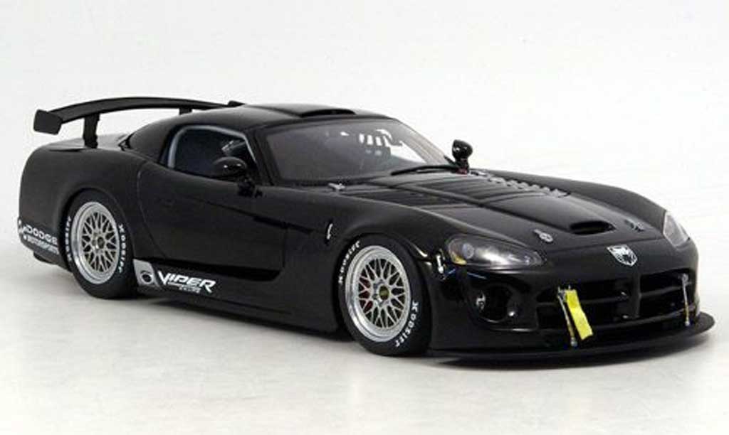 Dodge Viper Competition 1/18 Autoart Competition car plain body black 2004 diecast model cars