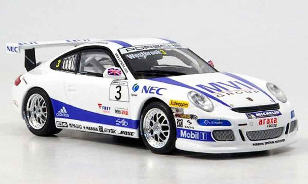 Porsche 997 GT3 CUP 1/43 Minichamps GT3 Cup 2007 Araxa Racing diecast model cars