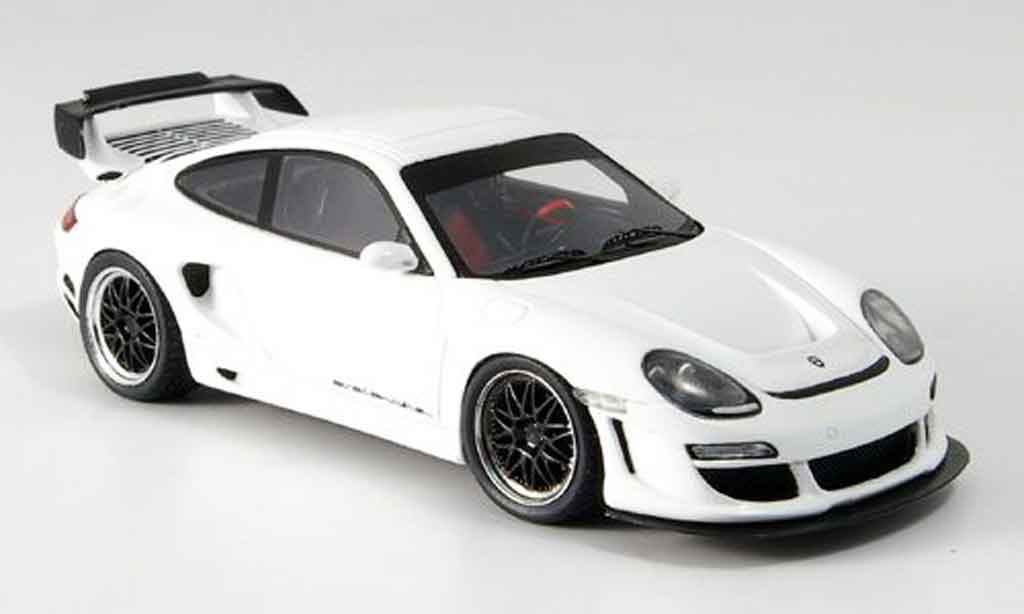 Gemballa GTR 640 1/43 Spark 640 Evo white 2007 diecast model cars