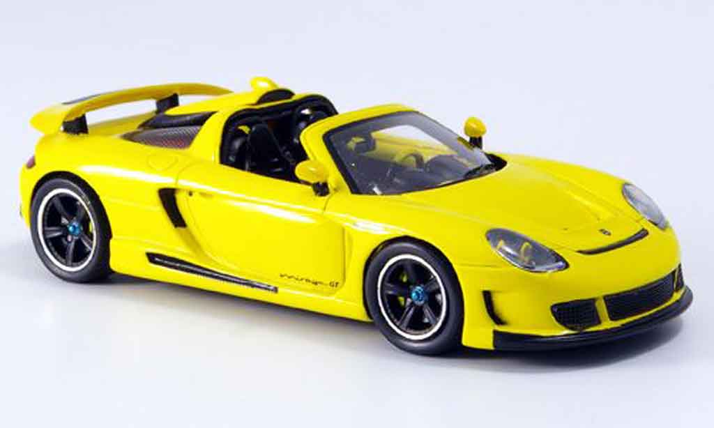 Gemballa Mirage GT 1/43 Spark GT yellow 2007 diecast model cars