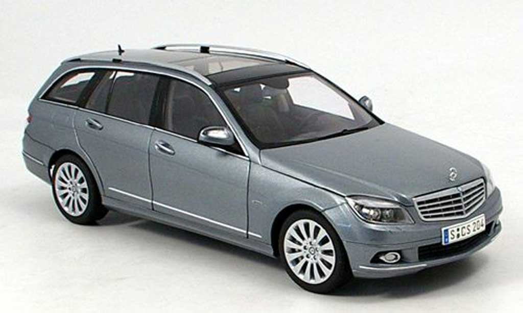 Mercedes Classe C 1/18 Autoart elegance t-modell grey diecast model cars